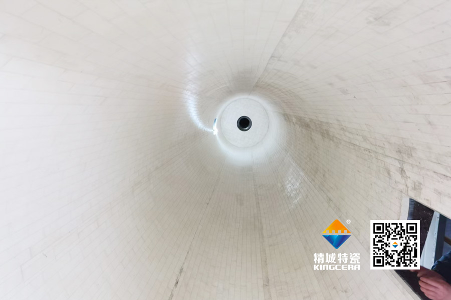 大型球磨機安裝陶瓷襯板