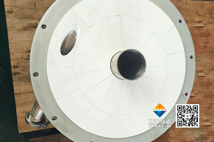 牙膏氣流磨專用ZTA陶瓷內襯